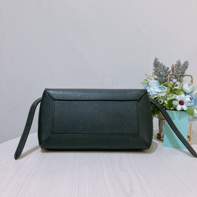 TK1920	Celine 賽琳鯰魚包 黑金  手提斜孭包 Black xGHW Micro Belt Bag-14