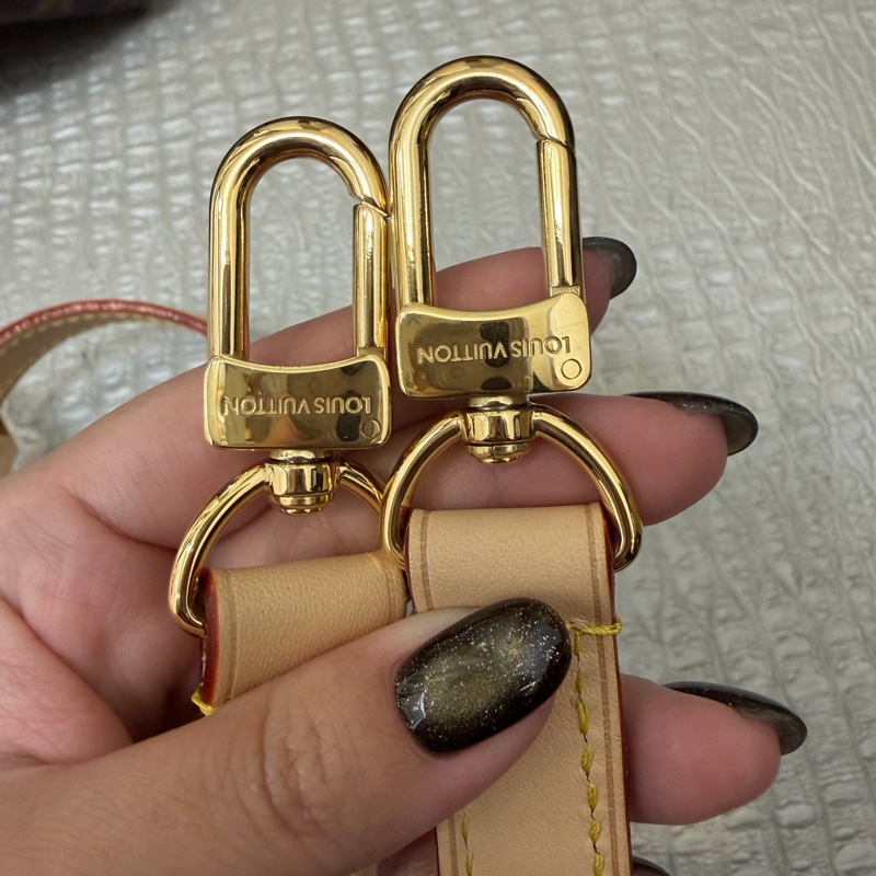 LV 原花金釦Speedy25手提斜背波士頓包M46977-11