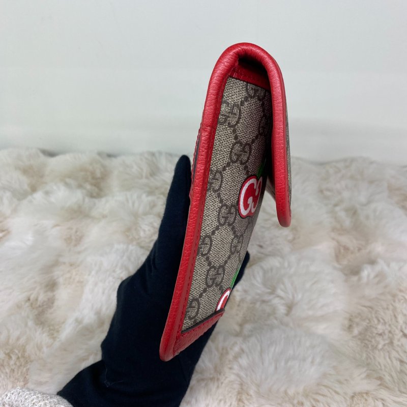 Gucci GG Supreme Apple經典老花滿版蘋果胸腰包-2