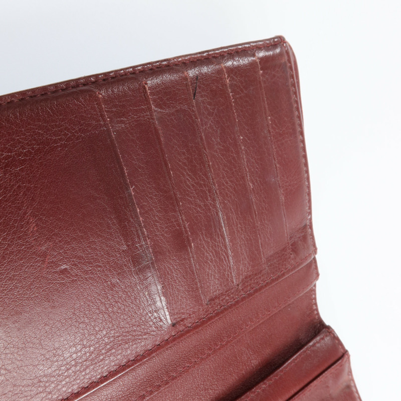 CHANEL 牛皮皮革2.55Wallet金扣錢包-16