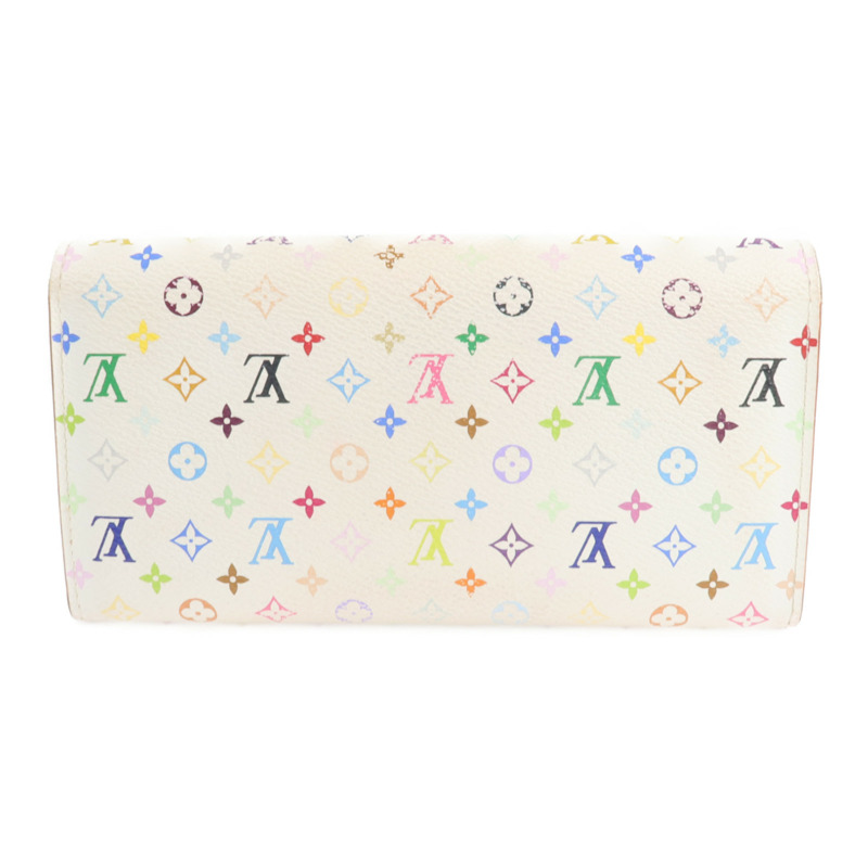 LOUIS VUITTON Monogram Multicolor Sarah Long Wallet金扣長錢包-2