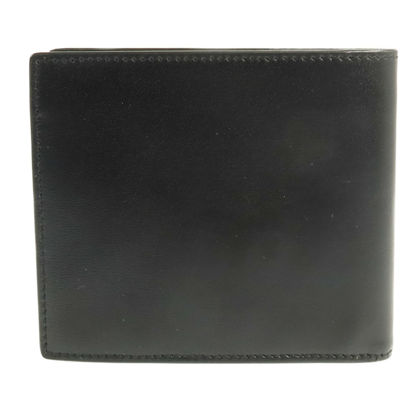 YVES SAINT LAURENT 牛皮皮革Wallet銀扣錢包-2