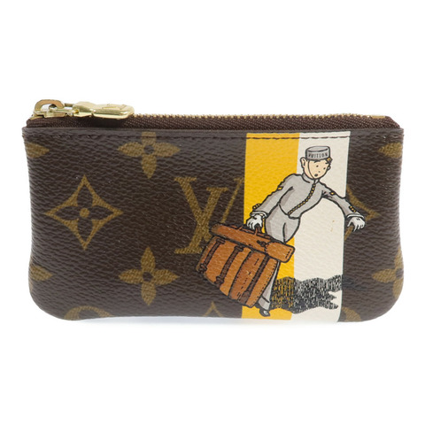 LOUIS VUITTON Monogram Key Holder金扣鎖匙包