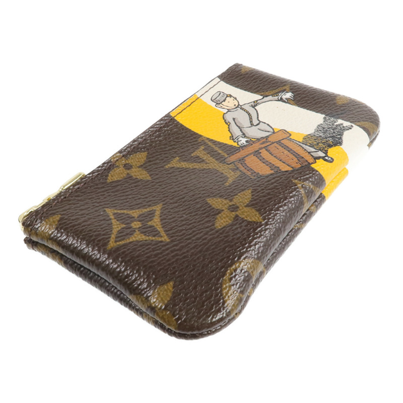 LOUIS VUITTON Monogram Key Holder金扣鎖匙包-3