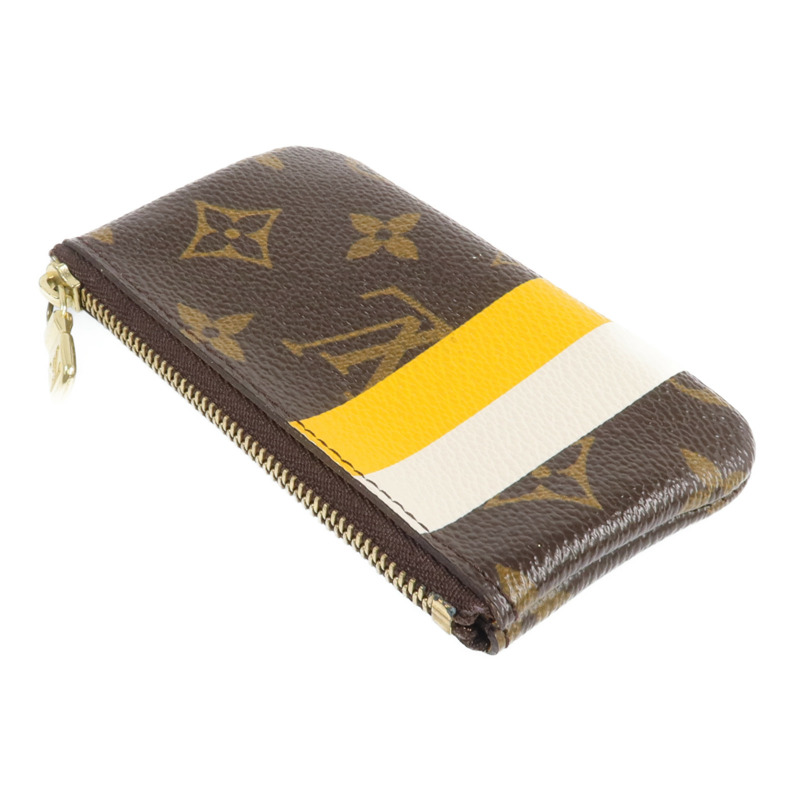 LOUIS VUITTON Monogram Key Holder金扣鎖匙包-4