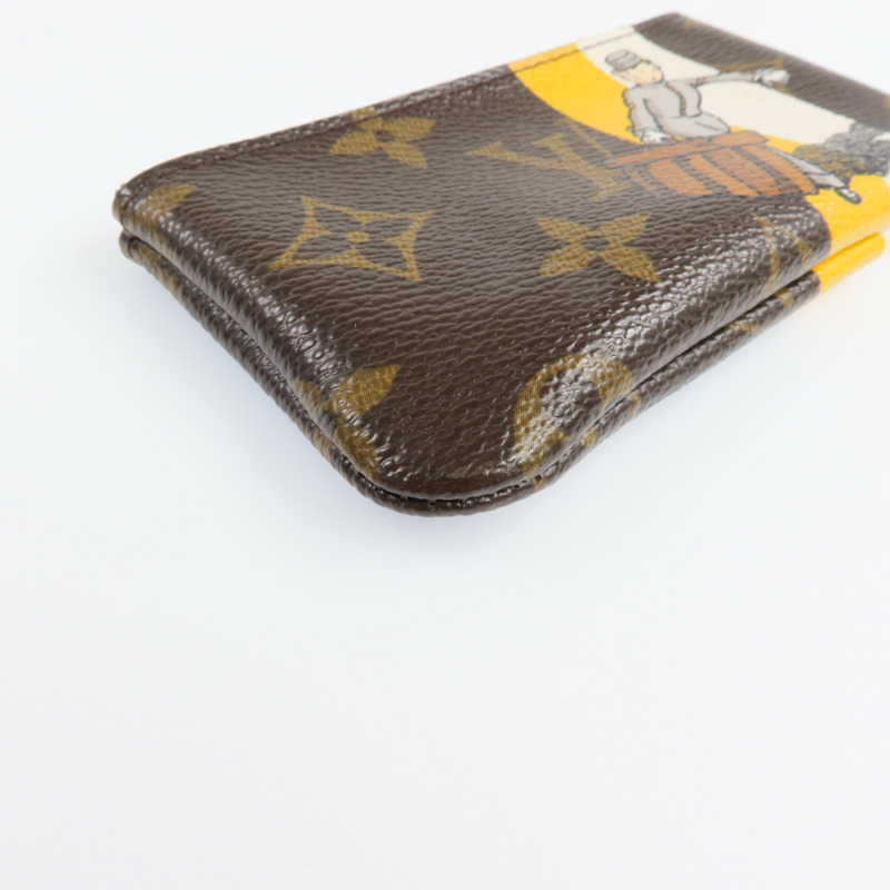 LOUIS VUITTON Monogram Key Holder金扣鎖匙包-10