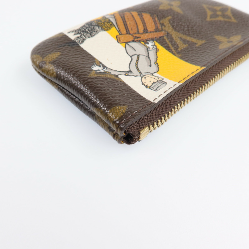 LOUIS VUITTON Monogram Key Holder金扣鎖匙包-12