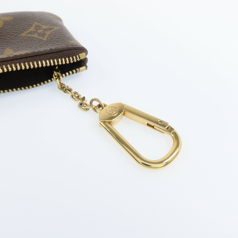 LOUIS VUITTON Monogram Key Holder金扣鎖匙包-13