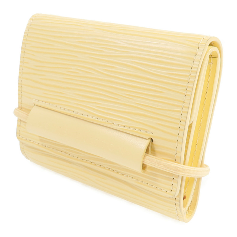 LOUIS VUITTON Epi Porte Monnaie Elastic Wallet 錢包-1
