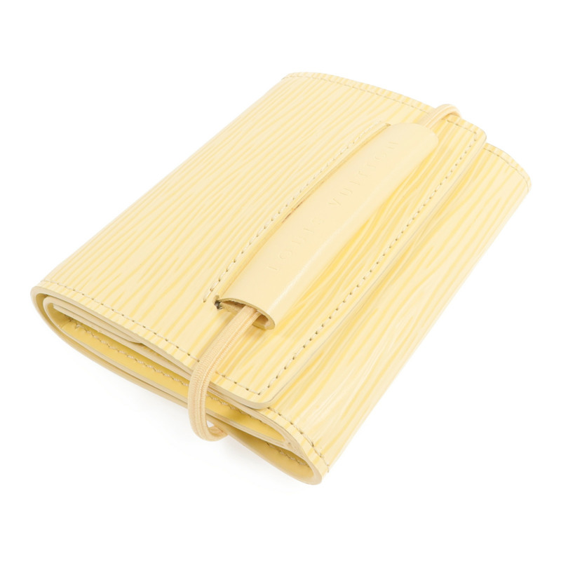LOUIS VUITTON Epi Porte Monnaie Elastic Wallet 錢包-3