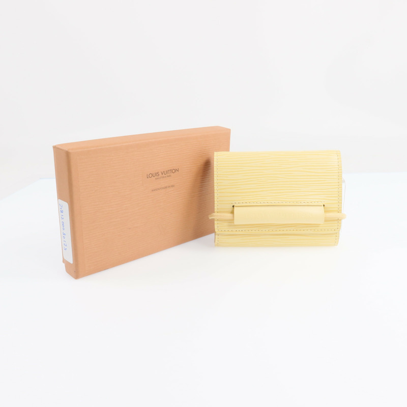 LOUIS VUITTON Epi Porte Monnaie Elastic Wallet 錢包-8