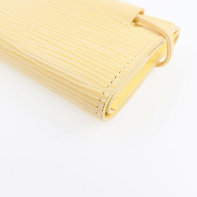 LOUIS VUITTON Epi Porte Monnaie Elastic Wallet 錢包-13