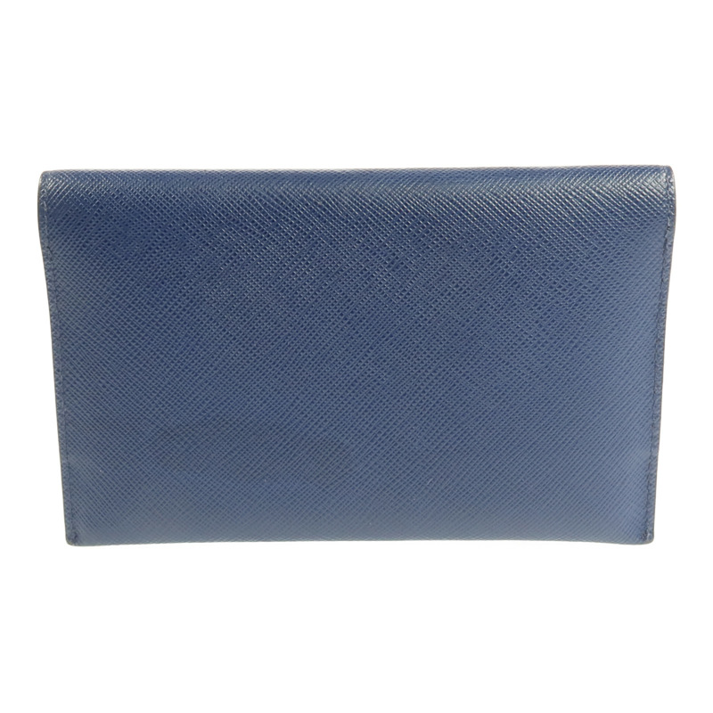 PRADA 牛皮皮革Card Case金扣卡片套-2