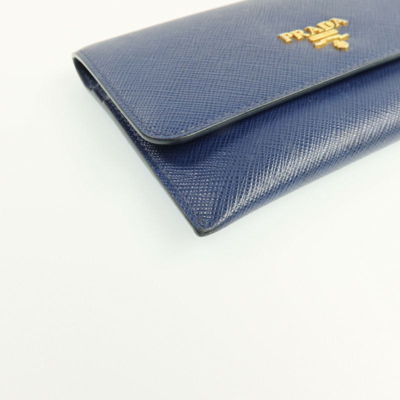 PRADA 牛皮皮革Card Case金扣卡片套-12