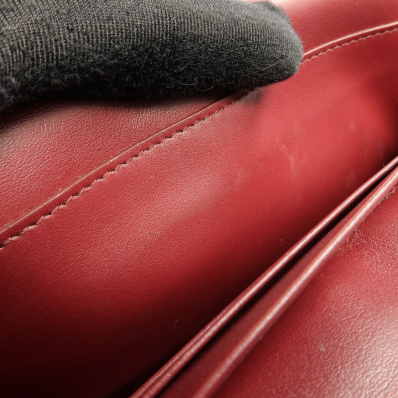 PRADA 牛皮皮革Zipper Long Wallet金扣長錢包-15