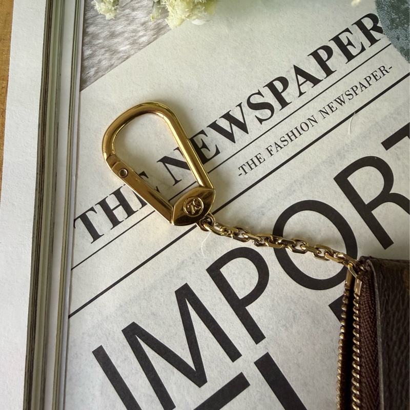 Monogram 塗層帆布拉鍊鑰匙包/零錢包 M62650-7