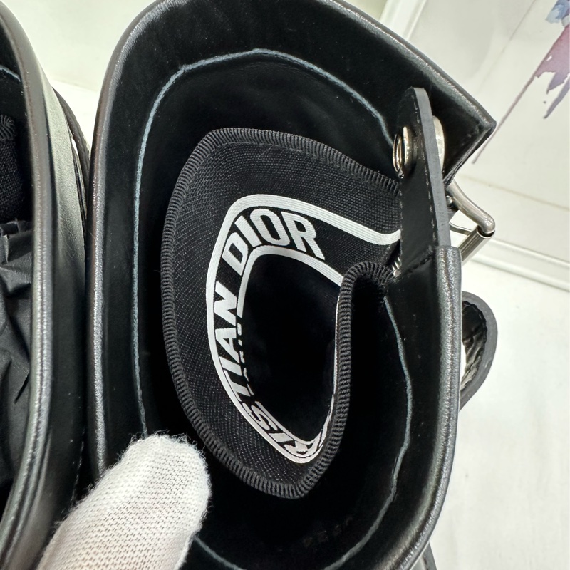 DIOR 迪奧 早春25 黑色靴 36碼-4