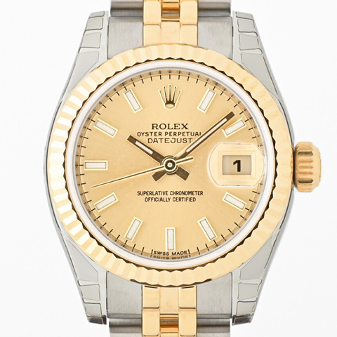勞力士 Datejust 179173 K18 不鏽鋼女士腕錶 68669