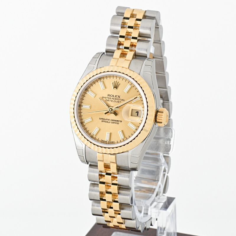 勞力士 Datejust 179173 K18 不鏽鋼女士腕錶 68669-1