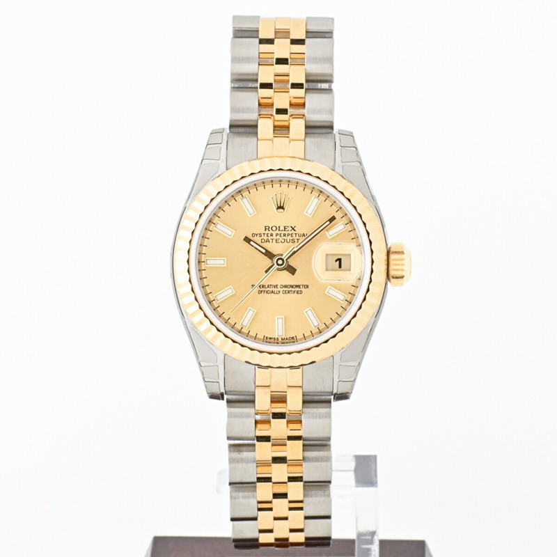 勞力士 Datejust 179173 K18 不鏽鋼女士腕錶 68669-2