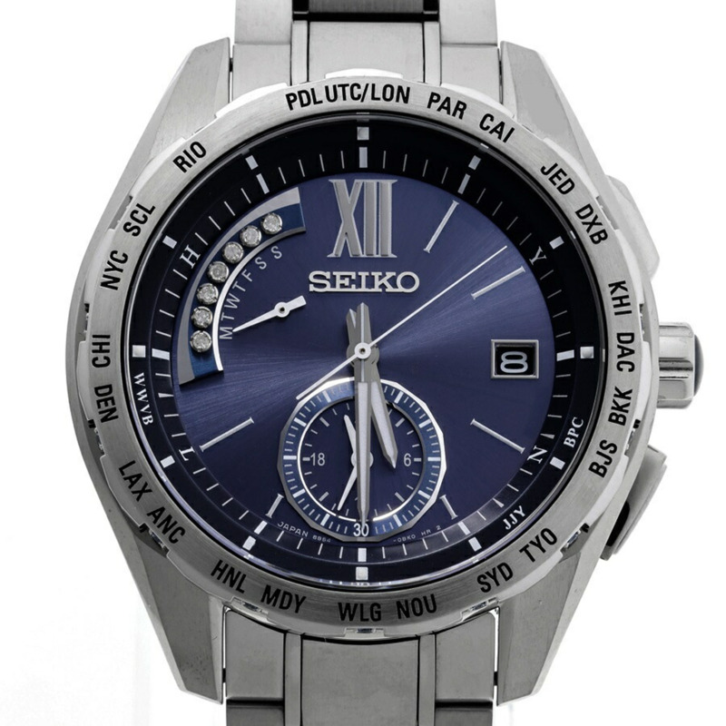 精工 Brightz SAGA189 8B54-0BM0 電波太陽能腕錶 15 週年限量版，全球限量 500 枚 A-159759-0