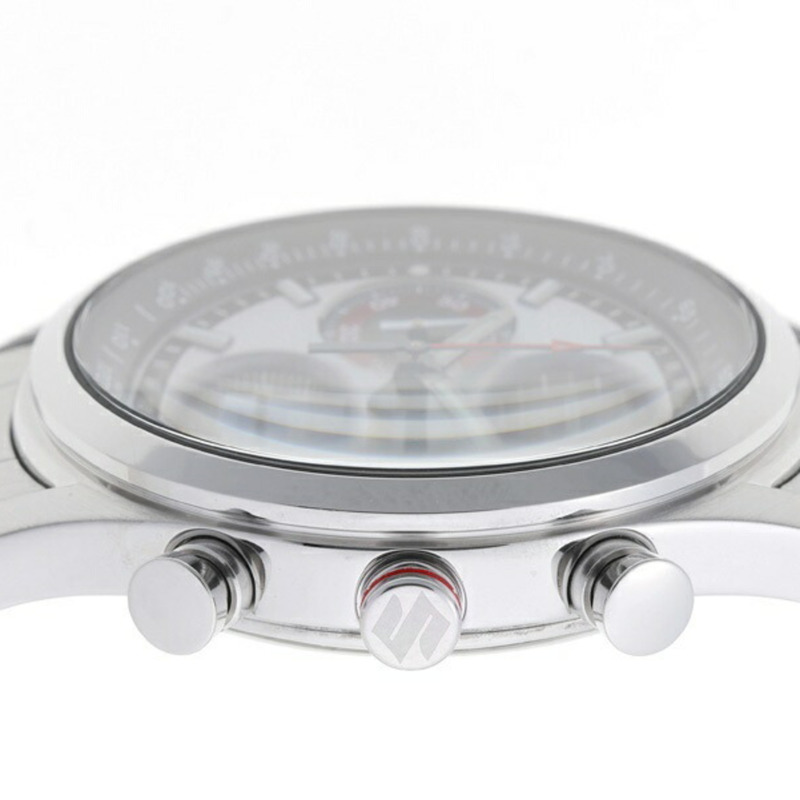 精工鈴木Swift Sport x 聯名腕錶 7T92-HZB0 高級銀色石英錶 A-159761-4