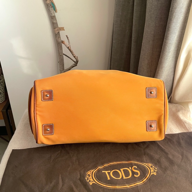 TOD’s帆布包/鏈帶包/肩背包/側背包/自➕長帶斜背/ 🌠正品🌠少用🌠背法多樣/很輕-7