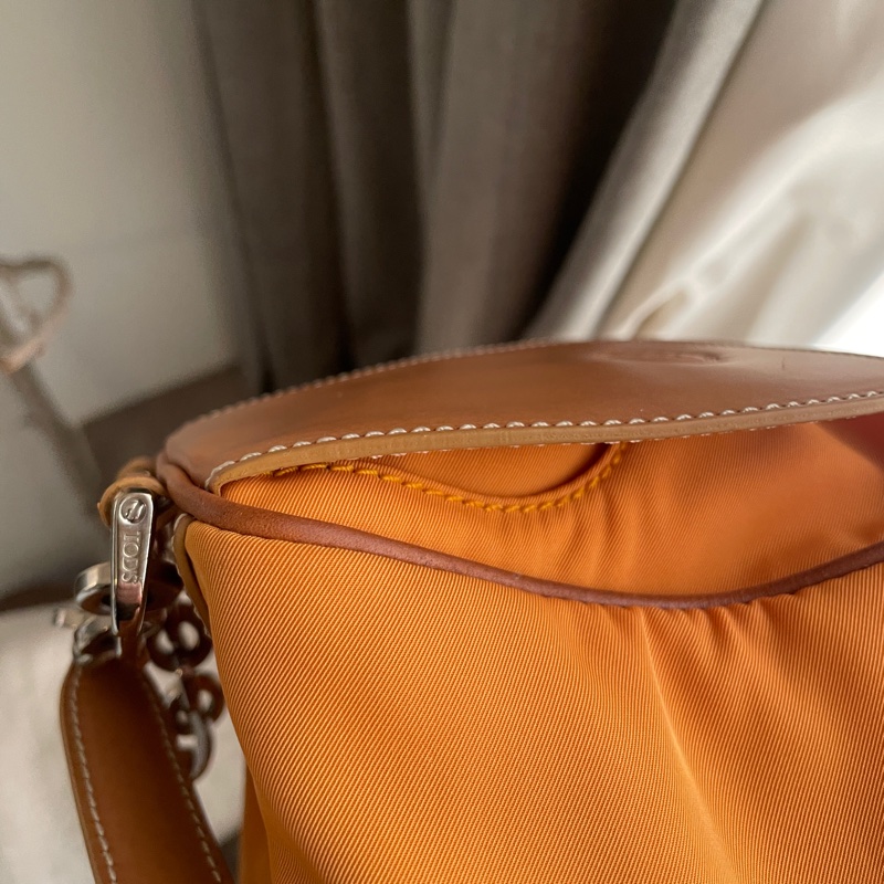 TOD’s帆布包/鏈帶包/肩背包/側背包/自➕長帶斜背/ 🌠正品🌠少用🌠背法多樣/很輕-34