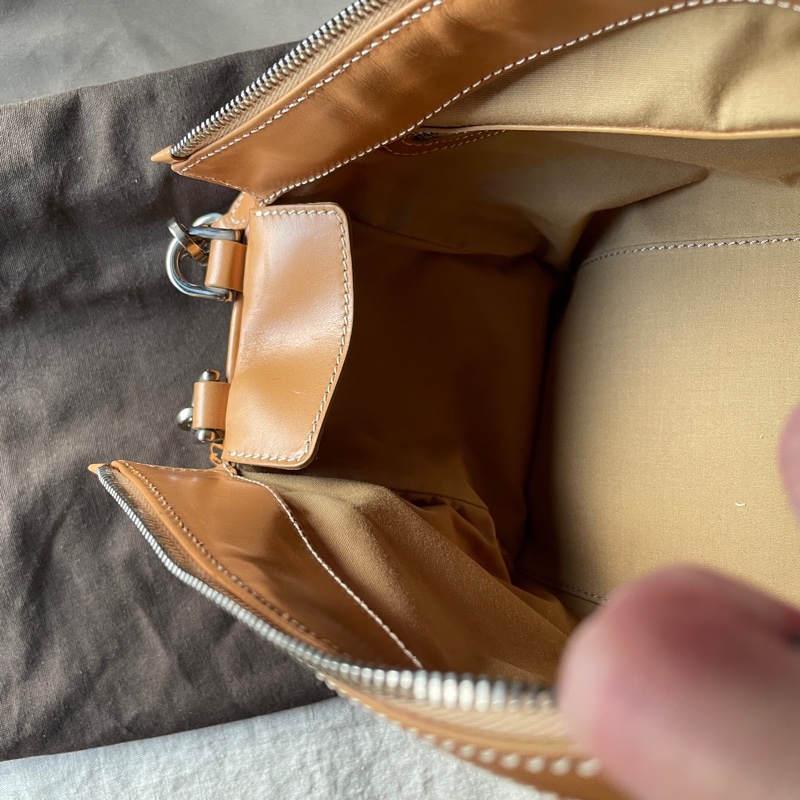 TOD’s帆布包/鏈帶包/肩背包/側背包/自➕長帶斜背/ 🌠正品🌠少用🌠背法多樣/很輕-52