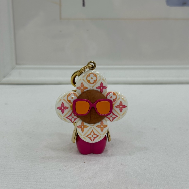 LV路易威登 夏日薇薇安 太陽花娃娃鑰匙圈 掛件-0