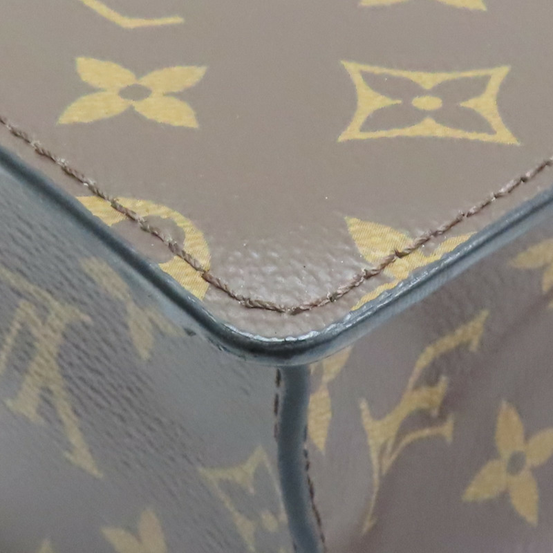 棕色 原花帆布 LV Friends Sac Plat 兩用包【LOUIS VUITTON LV 路易威登】 M45667-14