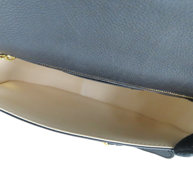 黑色 牛皮 Pont 9 Soft MM 肩背包【LOUIS VUITTON LV 路易威登】 M58967-6