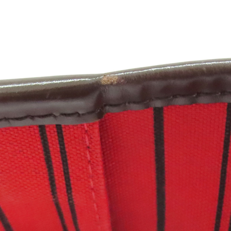 棕色 棋盤格帆布 Neverfull MM 托特包 肩背包【LOUIS VUITTON LV 路易威登】 N51105-14