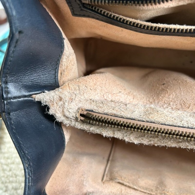 ZZZ GUCCI古馳Marmont黑金馬蒙手提包 單肩包 雙G款 容量實用 有肩帶 手提單肩都可以 百搭款-19