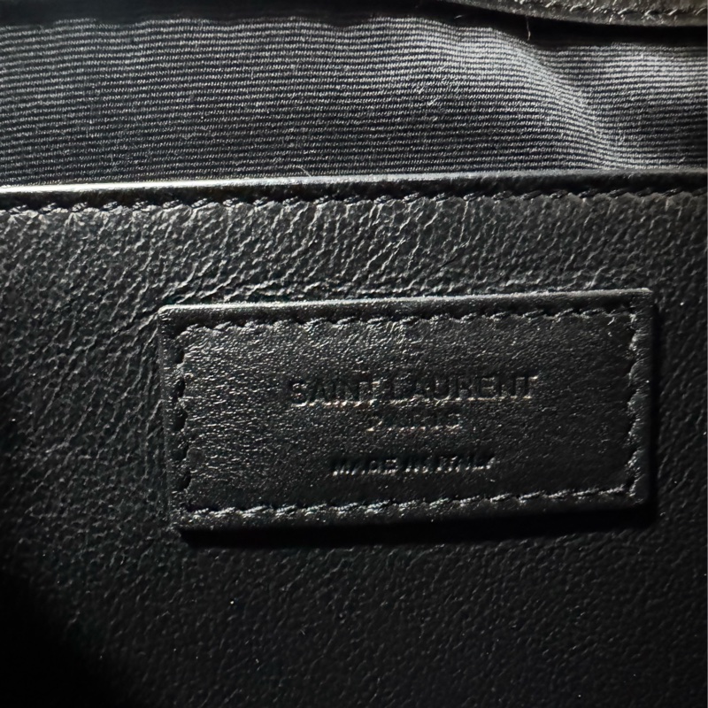 Ysl niki baby黑銀新款D釦-1