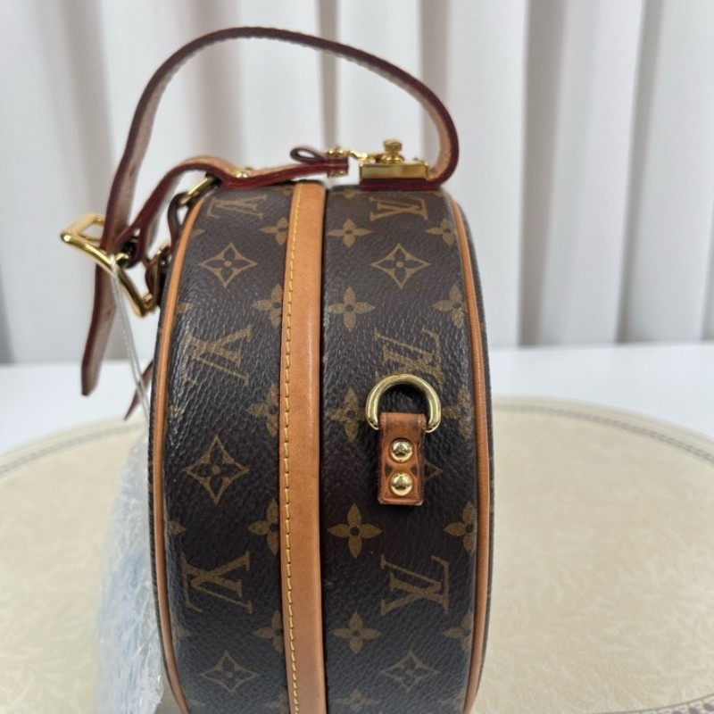 LV路易威登 Petite Boite Chapeau 硬圓餅手提單肩斜挎包 時尚達人必備-11