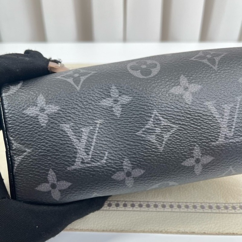 zzz LV路易威登 黑武士speedy nano 黑色老花 手提單肩斜挎包 精緻小巧 高級時尚-12