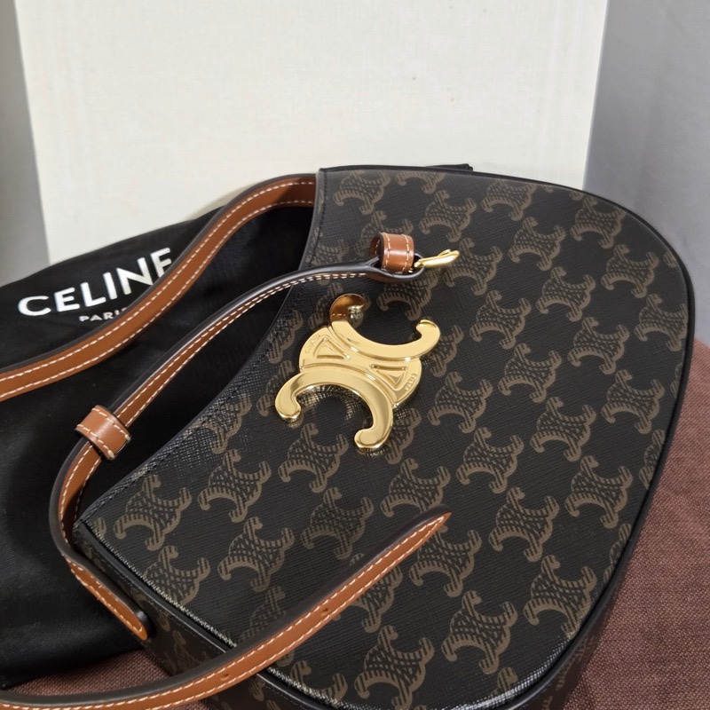CELINE Tilly 老花凱旋門標誌肩背包-附防塵袋-0