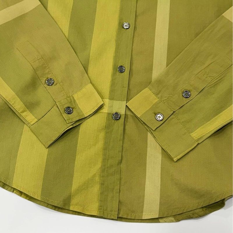 BURBERRY 倫敦 花邊格紋襯衫-5