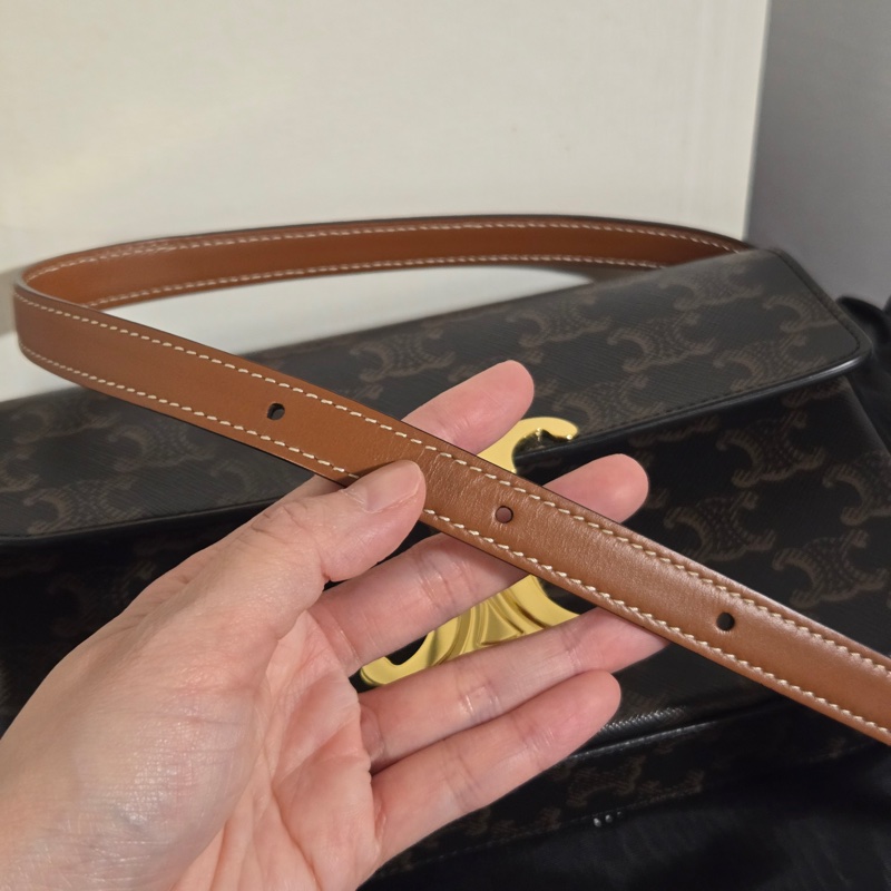 CELINE TRIOMPHE 經典凱旋門標誌肩揹包-4