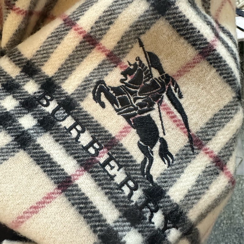 Burberry 格紋披巾-3