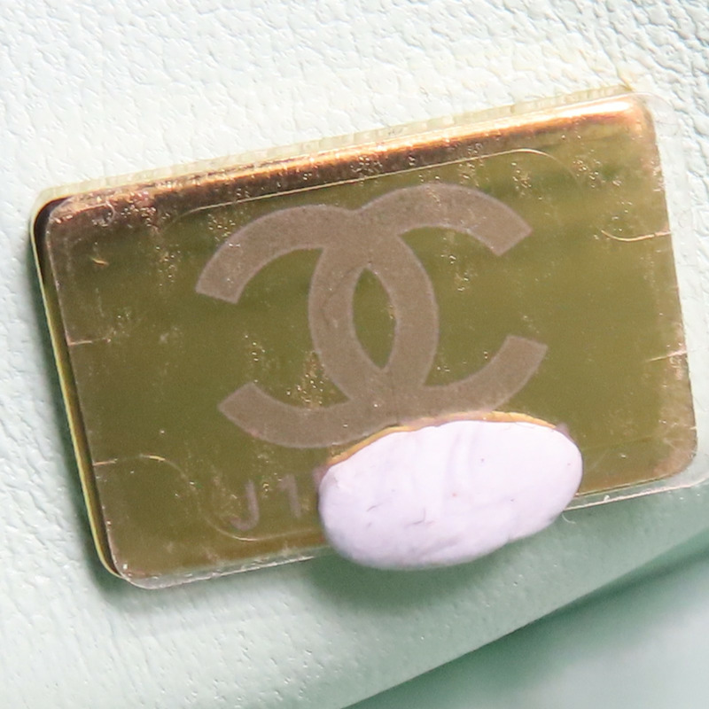 綠色 粗花呢 Handle Crush Top Handle Flap 肩背包【CHANEL 香奈兒】-10