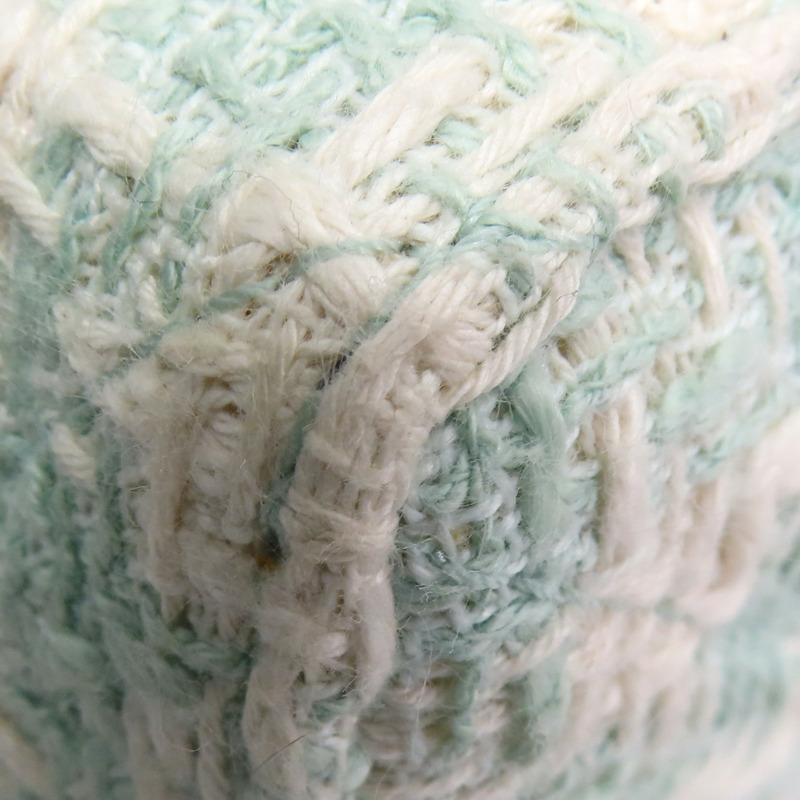 綠色 粗花呢 Handle Crush Top Handle Flap 肩背包【CHANEL 香奈兒】-14