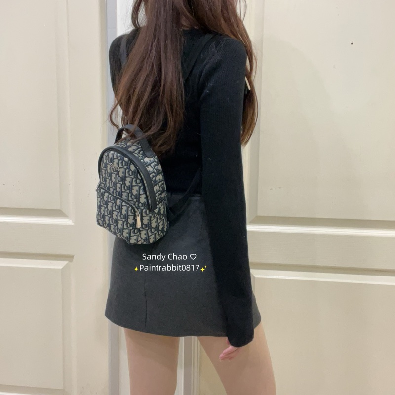 ෆ Dior老花後背小書包mini🈶購證-3