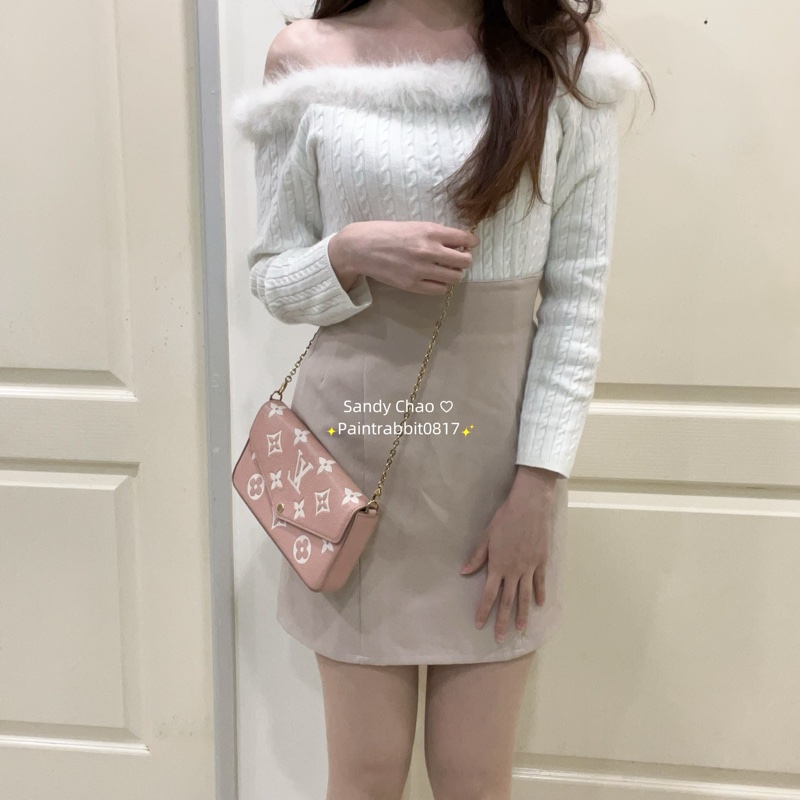 ෆ LV woc三合一 草莓牛奶粉色🍓-2