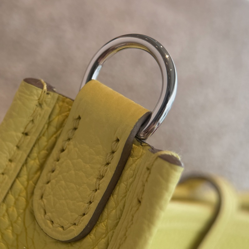 (未使用品) Hermes Evelyn 16 mini 小雞黃-16