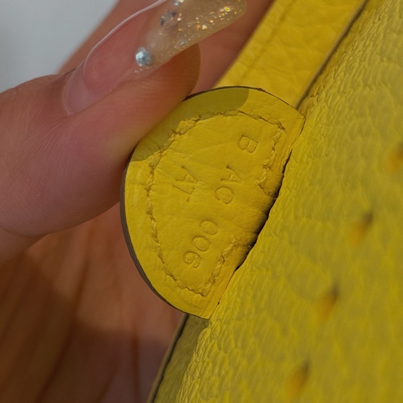 (未使用品) Hermes Evelyn 16 mini 小雞黃-18