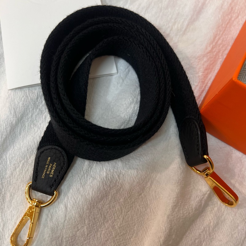 ෆ Hermes Mini Evelyne黑金-7