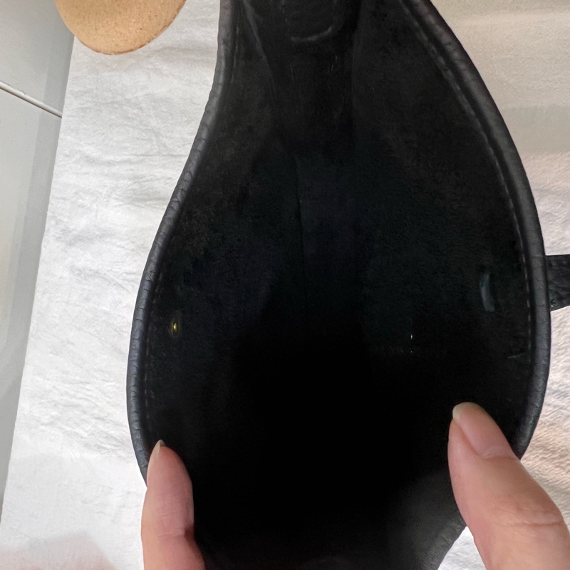 ෆ Hermes Mini Evelyne黑金-12