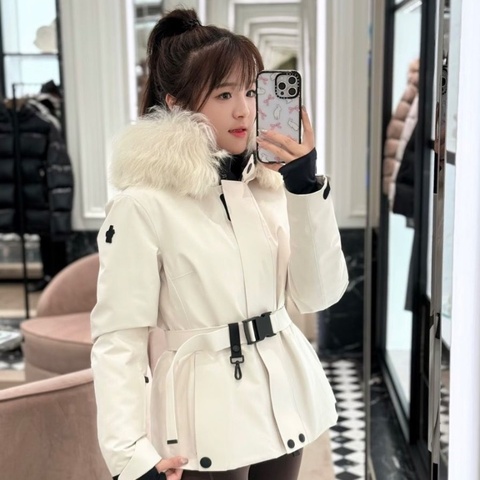 Moncler Laplance狐毛羽絨外套2碼 全新配件塵袋衣架